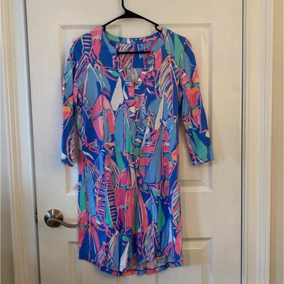 Lilly Pulitzer Out to Sea Ali Tunic Dress - Picture 1 of 4